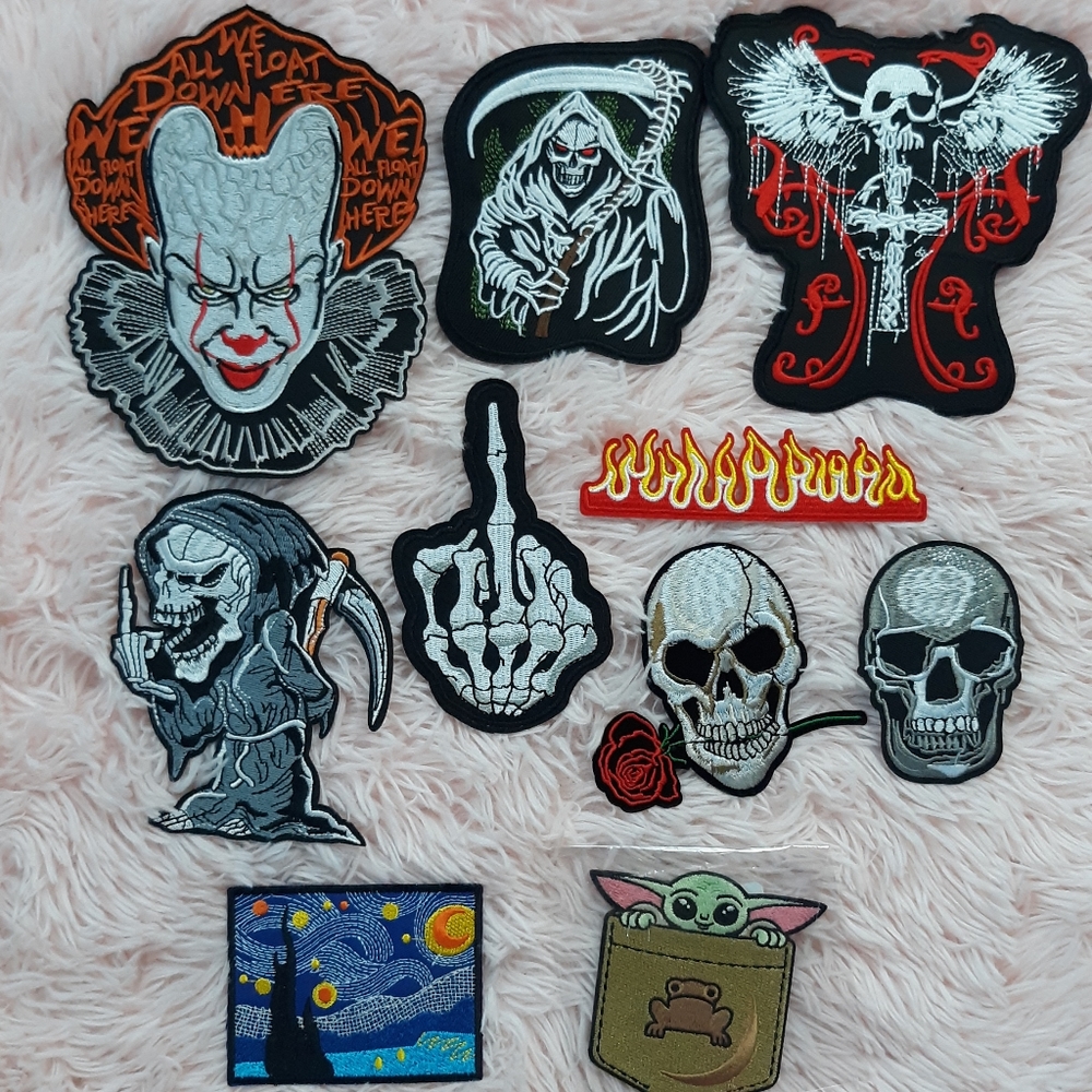 -🤘MY PATCH COLLECTION!!🕸🦇🌙 PIECES NOW 4 SALE! SCROLL DOWN!!! - Picture 6 of 16